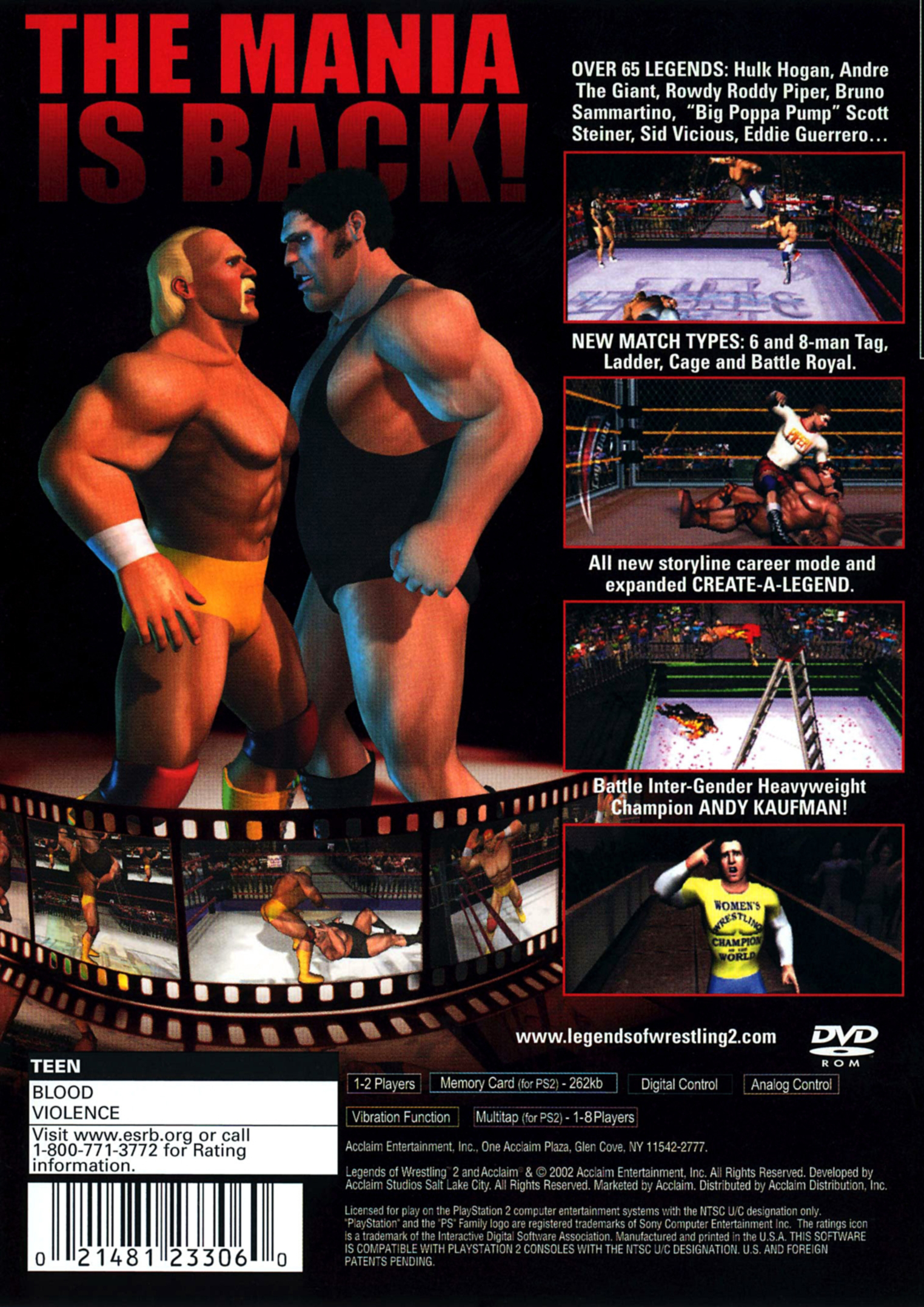 Legends of Wrestling II (GC, PS2, Xbox) (gamerip) (2002) MP3